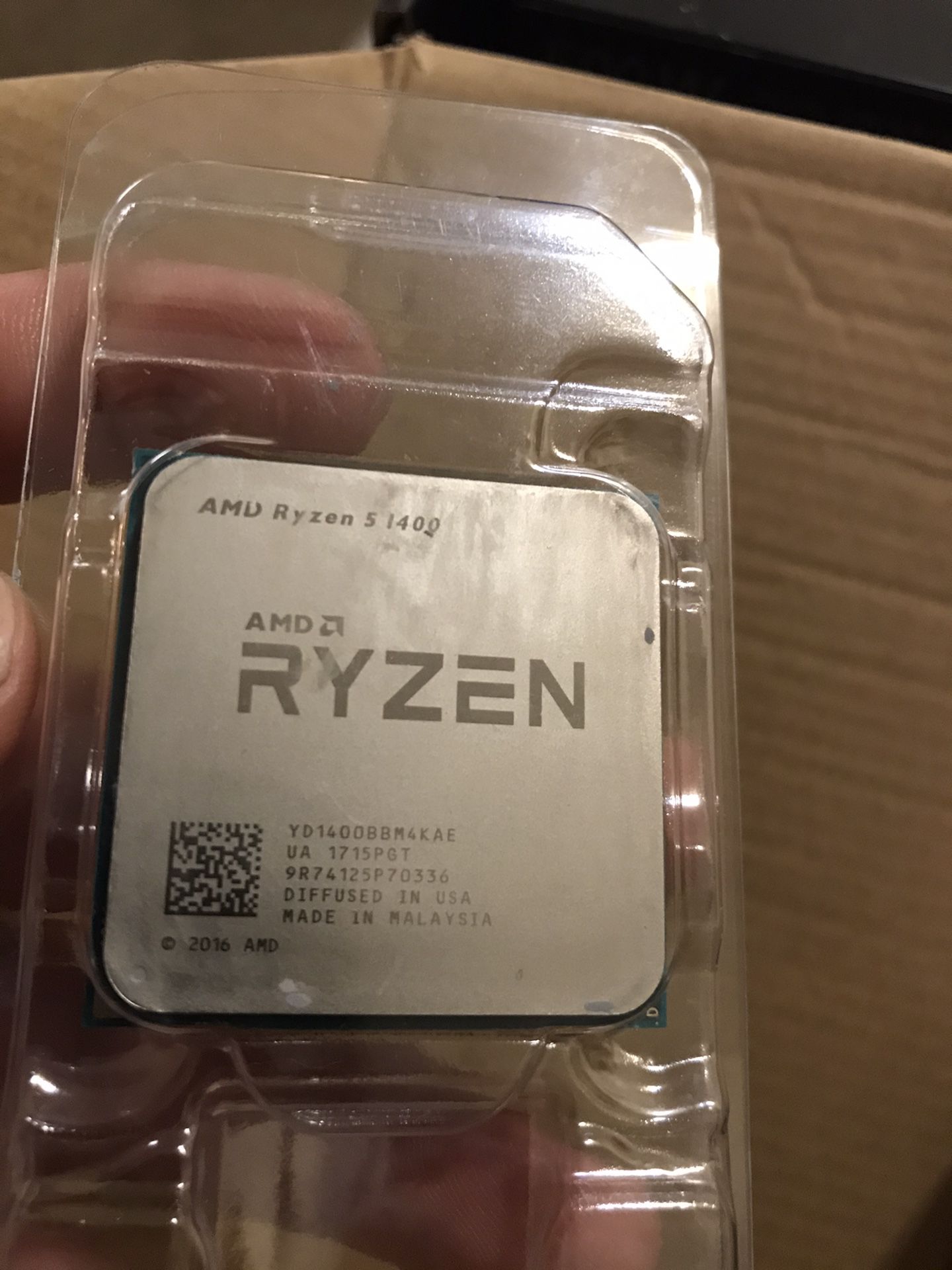 Ryzen 5 1400 CPU