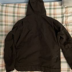 Dark Brown Large Carhartt Jacket