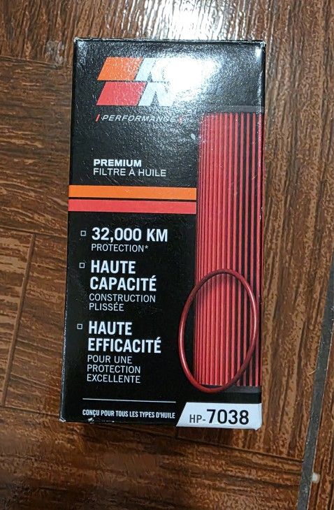 K&N Premium Oil Filter HP-7038