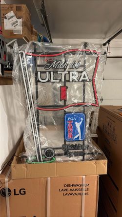 Michelob Ultra PGA Tour LED Flag Sign
