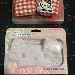 The Creme Shop Hello Kitty Plushie 50th Anniversary Mask & Spa Headband