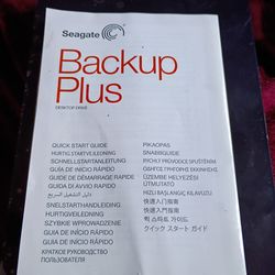 BRAND NEW 5TB SEAGATE BACKUP PLUS
