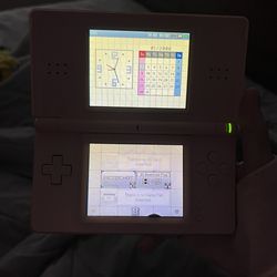 Coral Pink Nintendo DS Lite - Includes charger!