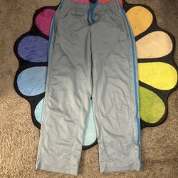 Y2K Nike Pants Grey And Blue 
