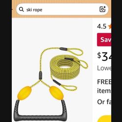 Wakeboard/Ski Rope.      20 Dollars 