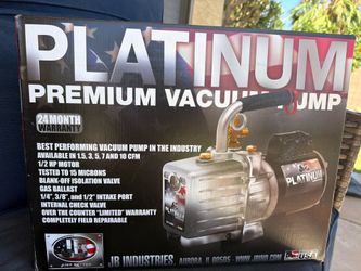 NEW Platinum premium vacum pump