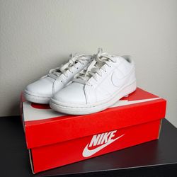 Nike Court Royale 2 White Sneakers Tennis Shoes Women’s Size 7 DH3159-100