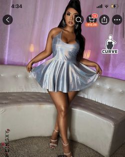 Plus Size Rave Wear Dress