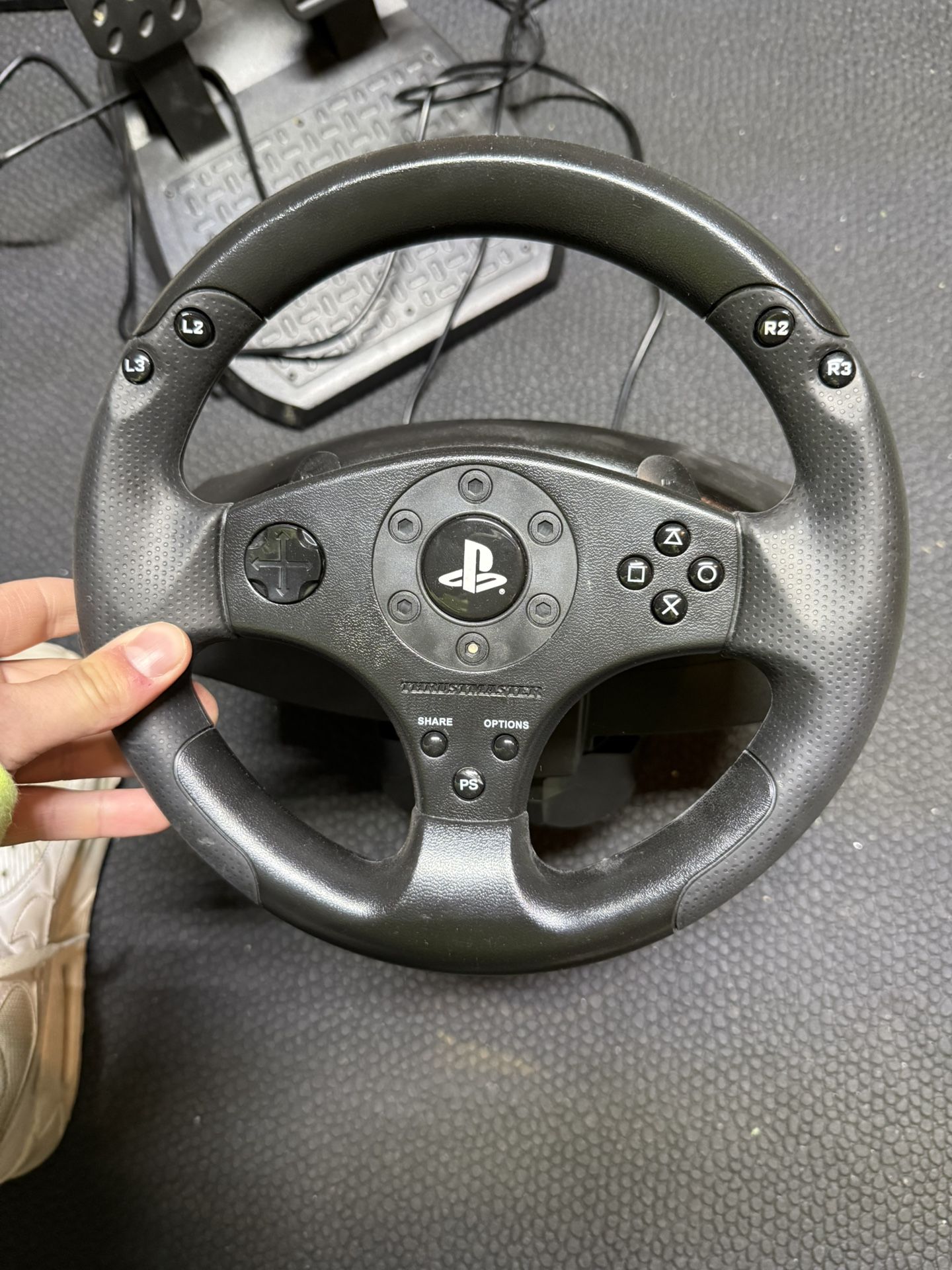 PlayStation Wheel With Pedals 