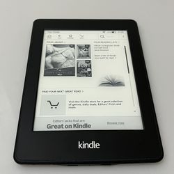 Amazon Kindle Paperwhite 6th Generation 4GB Wi-Fi 6in  w/ Charger - $29