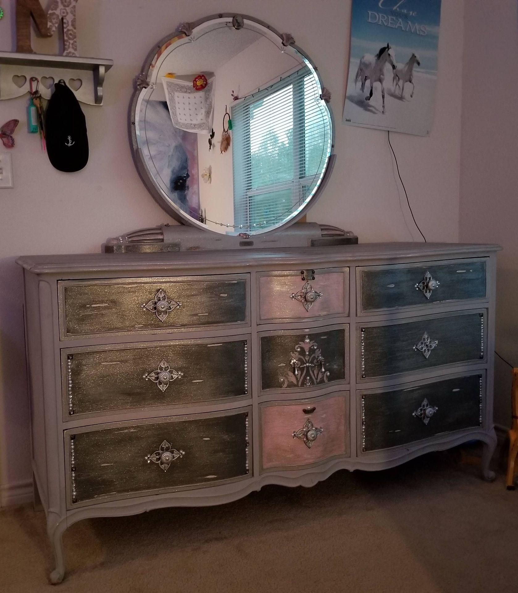 Princess Approved  Refinished Vintage Twin Set +