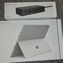 Microsoft Surface Pro 4 I7 256gb 512gb Ram With Docking Station 