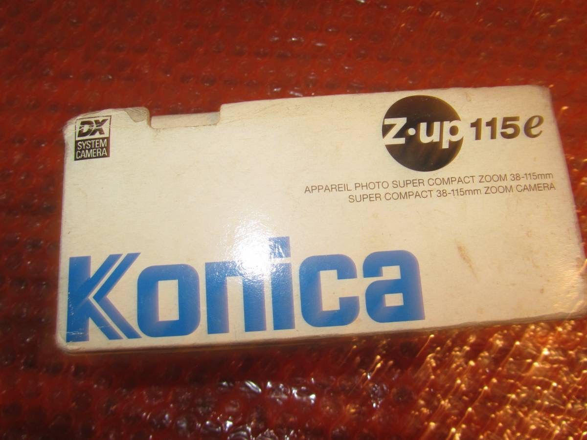 KONICA Z-UP 115E Zoom 38-115mm Lens Compact 35mm Film camera