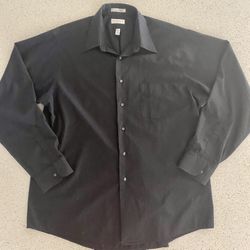 Men’s , Van Heusen, Wrinkle Free, Long Sleeve Button Shirt, Size XL