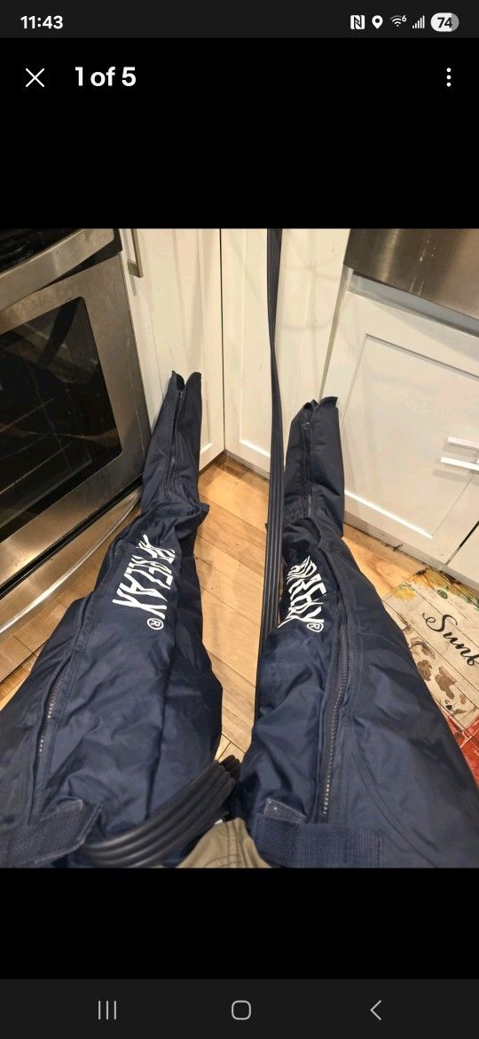 AIR RELAX "PLUS" - MODEL AR-2.0 LEG RECOVERY SYSTEM - COMPRESSION MASSAGE BOOTS