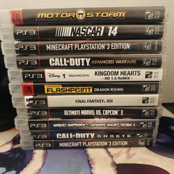 PS3 Games $10 Each 