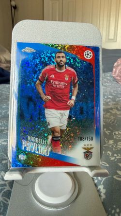 Topps Chrome Vangelis Pavlidis SL Benfica UEFA Champions League #34 /150