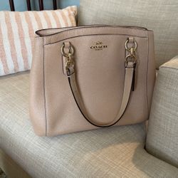 Coach Bag- Taupe Coach Purse