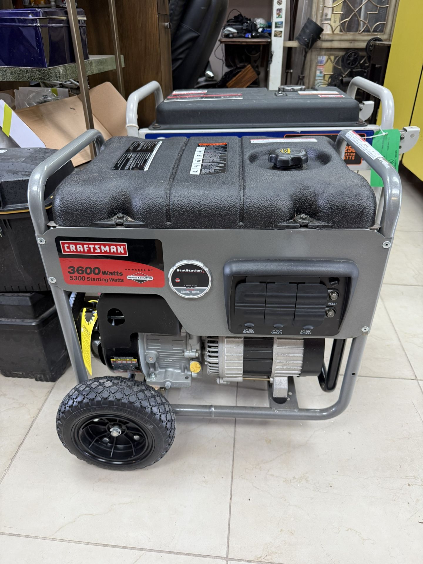 Craftsman 3600 Watt Generator