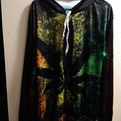 BOB MARLEY Weed Leaf Hoody