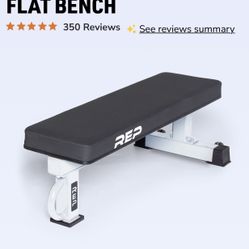 Rep Fitness Flat Bench Wide Pad