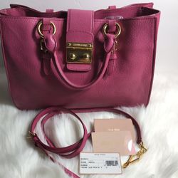Miu Miu Madras Handbag/sling