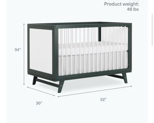 Carter 5-1 full size convertible crib