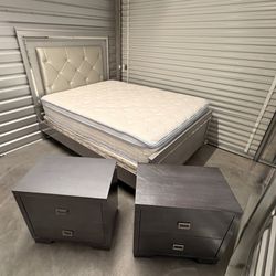 Silver Bedroom Set