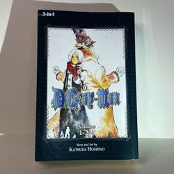 D.Gray-man Vol. 1-3 Omnibus