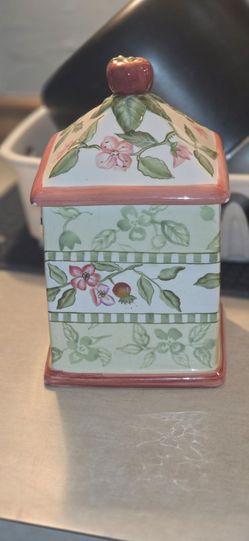 Apple blossom canister