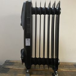 PELONIS Black Radiator Heater 