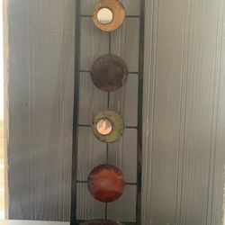Metal Wall Candle Base  