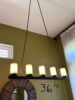 Pottery Barn “Veranda” Linear Chandelier