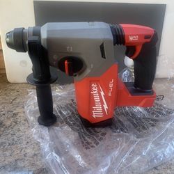 Milwaukee M18 FUEL 18V Lithium-Ion Brushless Cordless 1 in. SDS-Plus Rotary Hammer (Tool-Only)
