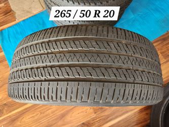 265 / 50 R 20 (1) TIRE BRIDGESTONE