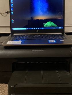 HP Touchscreen Laptop And Printer Bundle