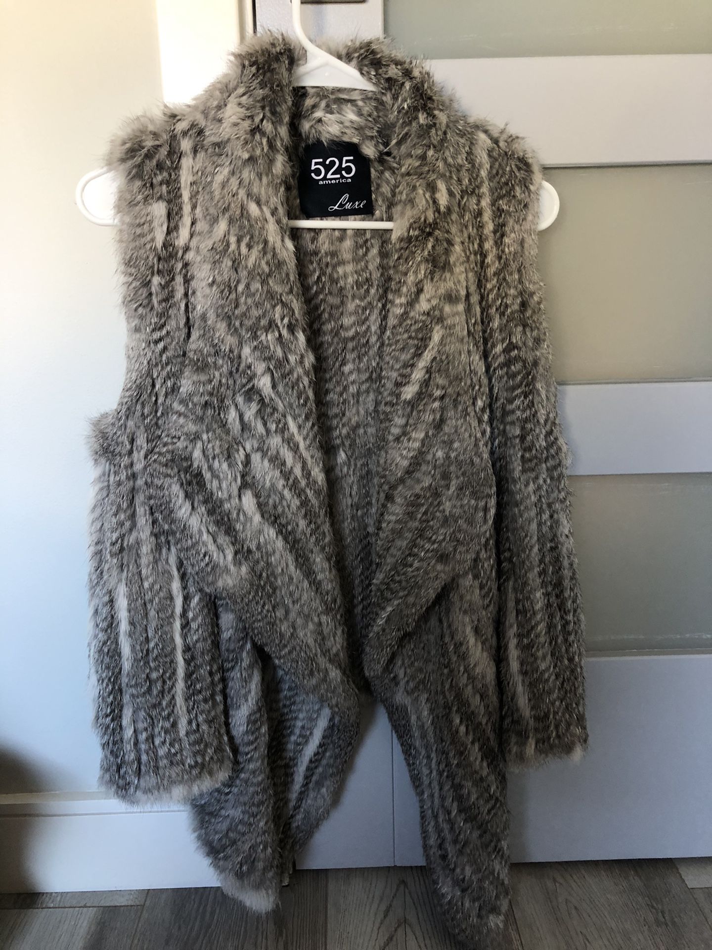 fur vest