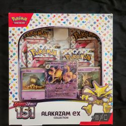 Pokemon Cards - Sealed 151 Alakazam Ex Box