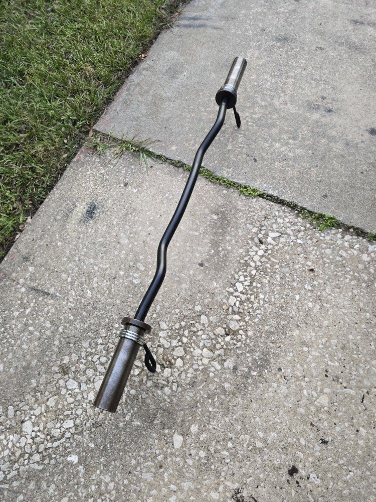 Weight Olympic Curl Bar