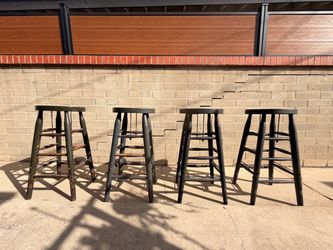 Vintage Solid Wood Stools