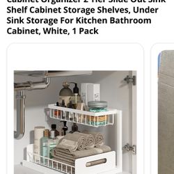 Under Cabinet Storage 