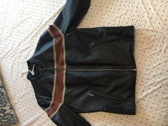 Leather jacket Wilsons brand motorcyclist
