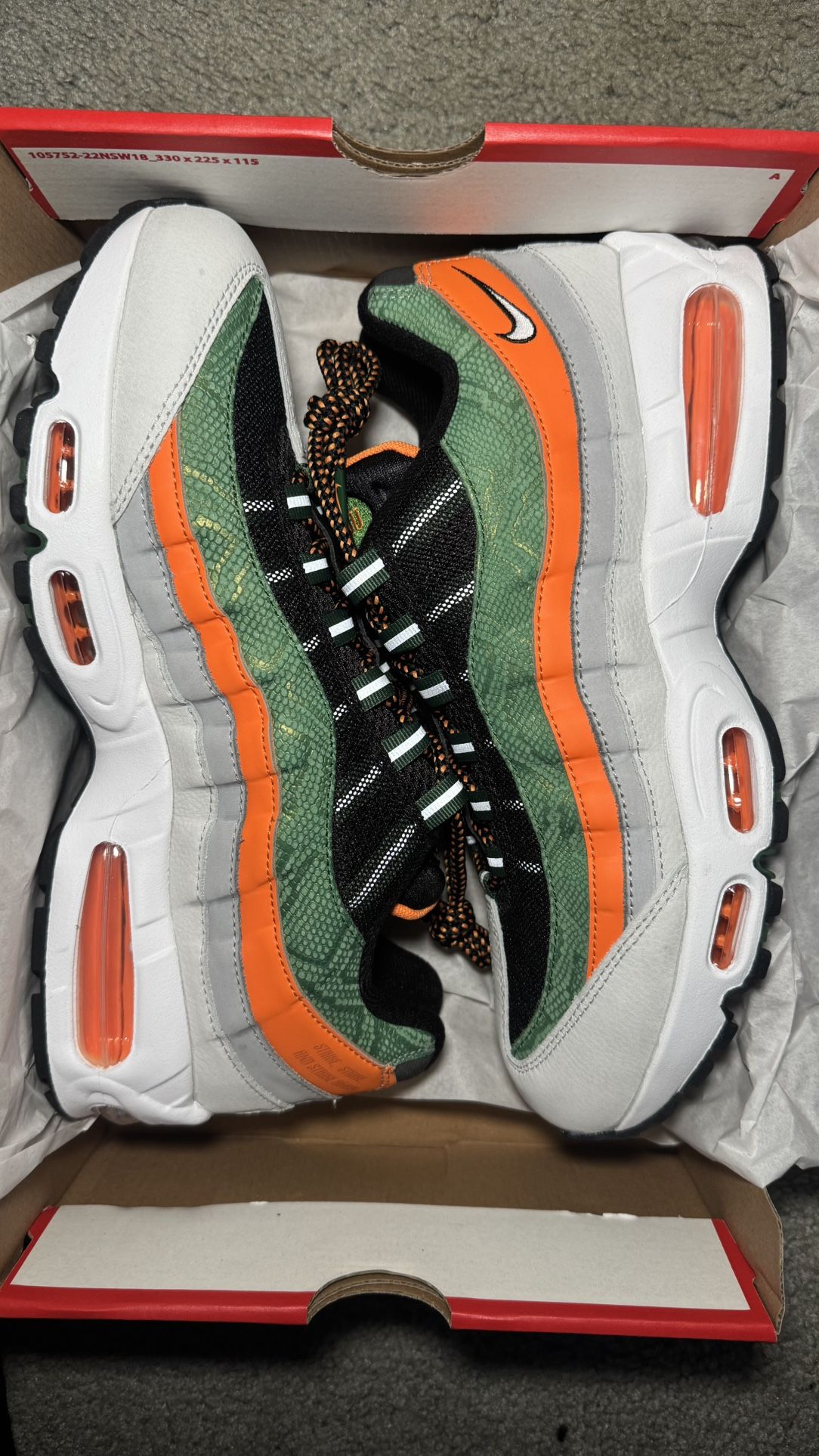 FAMU Nike Air Max 95 Yardrunners