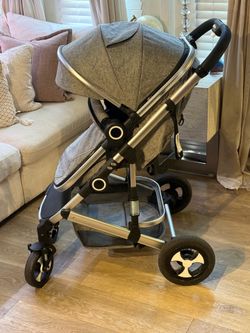 Kinder King 2 in 1 Convertible Baby Stroller-li