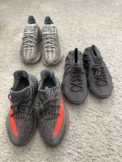 3 Yeezy Shoes (450, 350, 380)  US 10