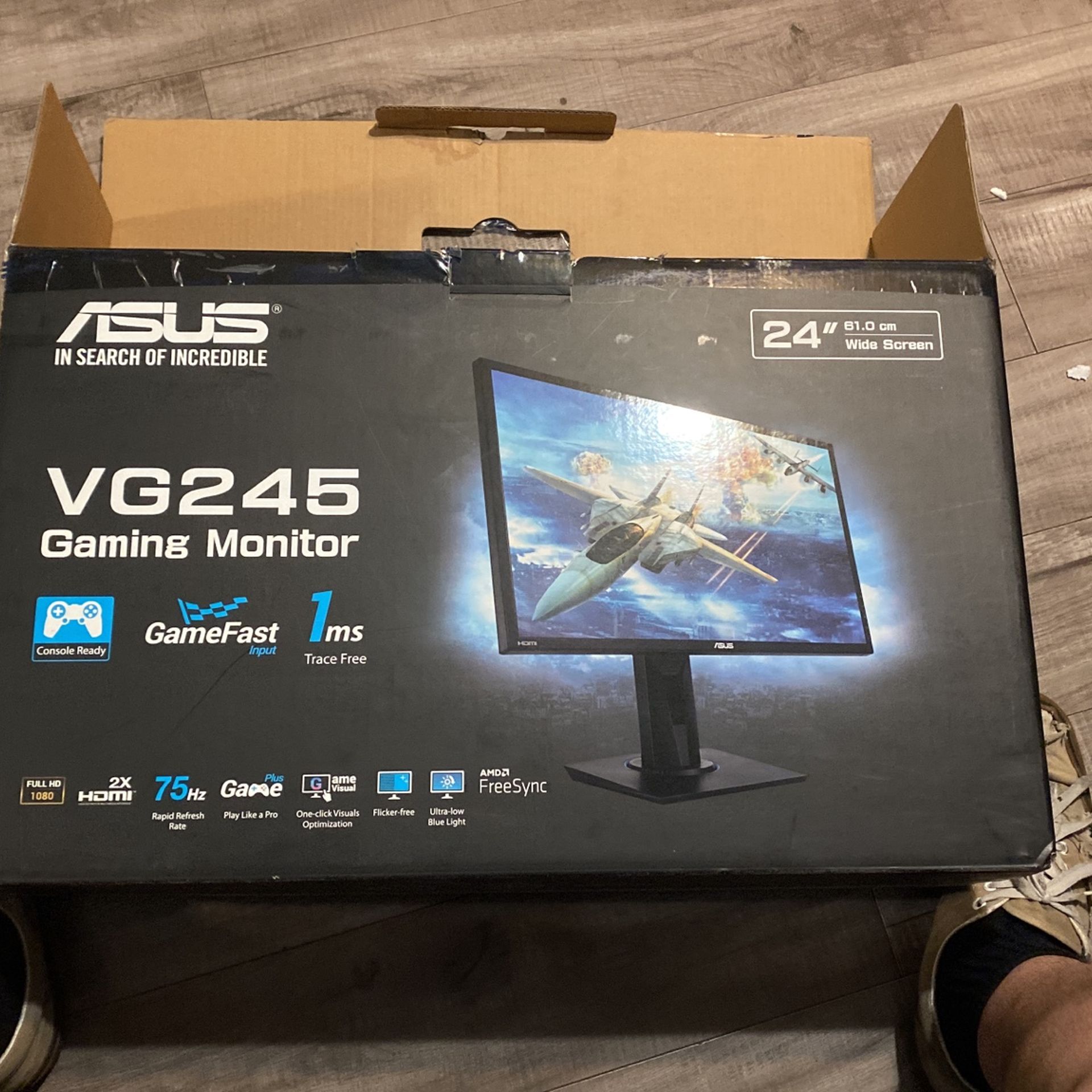 Asus Vg245H Gaming Monitor Good Budget Monitor for Sale in Los Angeles