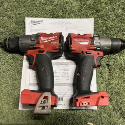 MILWAUKEE HAMMER- DRILL- M18 FUEL SERIES - 