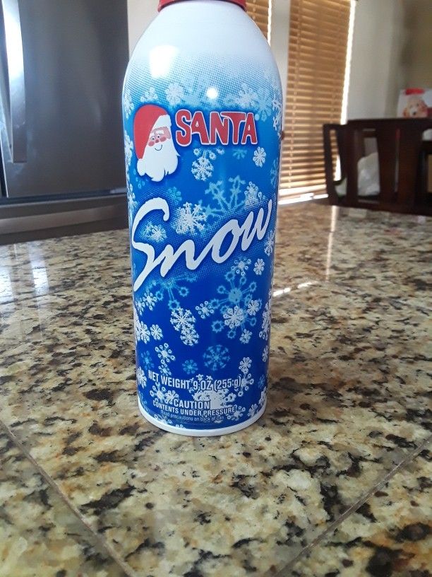 Christmas Snow In A Spray Can πβββοΈ