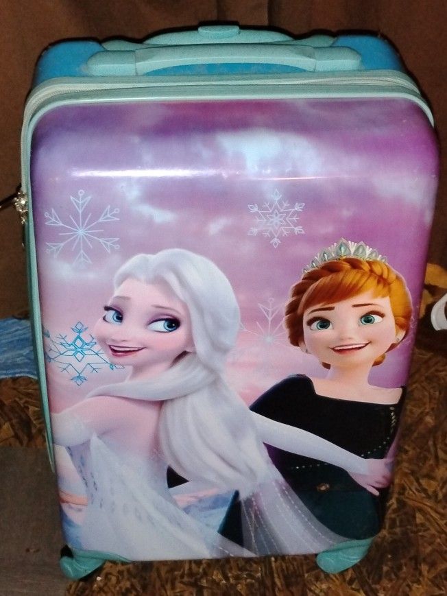 Girls Frozen Suitcase