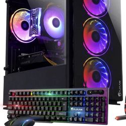 HAJAAN Pro Gaming PC, Monitor, Mouse & Keyboard bundle